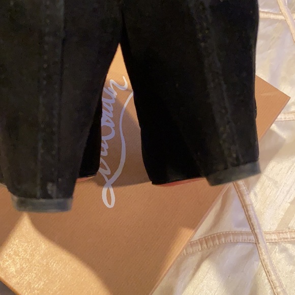 Christian Louboutin Suede Bootie size 36.5 - Picture 10 of 13